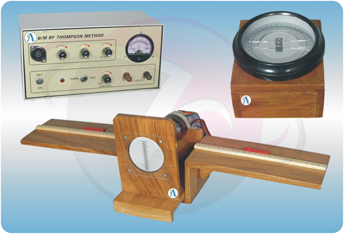 E/M By Thomson Method (Bar Magnet Method)