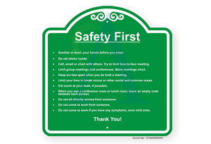 Sanitize Or Wash Your Hands Before You Enter. Do Not Hand Shake