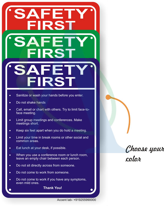 Sanitize Or Wash Your Hands Before You Enter. Do Not Hand Shake. Keep Six Feet Apart
