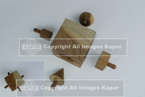 Cutouts With Cuboid a) Cone. b) Cuboids. c) Cylinder. d) Hemisphere